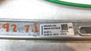 Recambio de elevalunas trasero izquierdo para toyota corolla (e21) 2019- referencia OEM IAM 6984002740   2