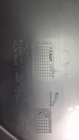 Recambio de moldura para jaguar e-pace 2017- 2.0 diesel cat referencia OEM IAM J9C317F909D   2