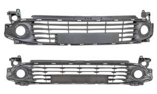 Recambio de rejilla paragolpes delantero para renault clio iv 2012- referencia OEM IAM 622542958R 107199604 RN3292120