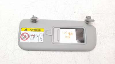 Recambio de parasol derecho para kia rio (yb) 2016- 1.2 cat referencia OEM IAM 85220H8050BF3  