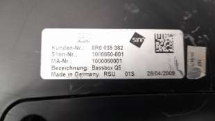 Recambio de sistema audio / radio cd para audi q5 (8r) 2008-2016 3.0 v6 24v tdi referencia OEM IAM 8R0035382   2