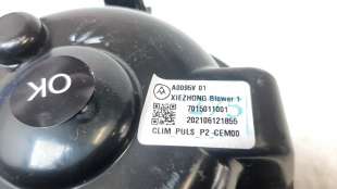 Recambio de ventilador calefaccion para opel corsa f 2019- 1.2 referencia OEM IAM 7015011001   2