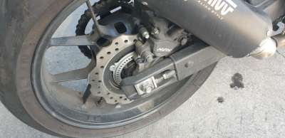 Recambio de disco de freno trasero para honda cb 500f 2016- referencia OEM IAM 43251MKPDN1  