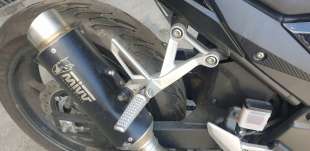 Recambio de estribo lateral para honda cb 500f 2016- referencia OEM IAM 50715MJWJ00  