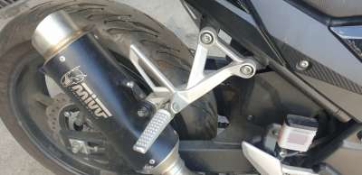 Recambio de estribo lateral para honda cb 500f 2016- referencia OEM IAM 50715MJWJ00  