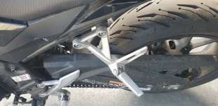 Recambio de estribo lateral para honda cb 500f 2016- referencia OEM IAM 50725MJWJ00  