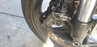 Recambio de pinza de freno delantera derecha para honda cb 500f 2016- referencia OEM IAM 45250MKPDN1  