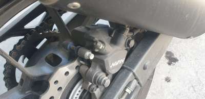 Recambio de pinza de freno trasera derecha para honda cb 500f 2016- referencia OEM IAM 43150MJWJ11  