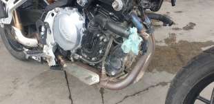 Recambio de colector escape para bmw f 750 gs 2017- referencia OEM IAM 18518550447  