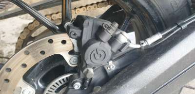 Recambio de pinza de freno trasera derecha para bmw f 750 gs 2017- referencia OEM IAM 34217664102  