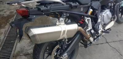 Recambio de silenciador trasero para bmw f 750 gs 2017- referencia OEM IAM 77118405317  