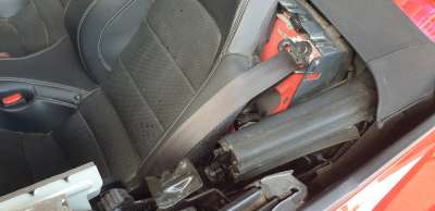 Recambio de cinturon seguridad trasero izquierdo para ford mustang 2014- convertible gt referencia OEM IAM GR3B76611B69A  
