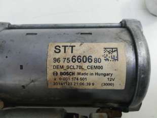 Recambio de motor arranque para peugeot 308 2013- referencia OEM IAM 9675660680 ARF890501BS  2