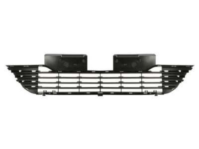 Recambio de rejilla paragolpes central para citroën c4 berlina 2004-2011 referencia OEM IAM 7414JP 107073104 CI4242120