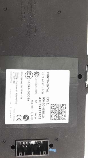 Recambio de modulo electronico para kia niro 2016- referencia OEM IAM 95400G5510   2