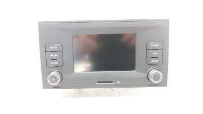 Recambio de sistema audio / radio cd para seat leon (5f1) 2012- 1.6 tdi referencia OEM IAM 5F0035871D  