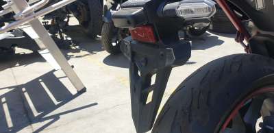 Recambio de portamatriculas para honda cb 750 hornet 2022- referencia OEM IAM 80100MKPD00ZA  