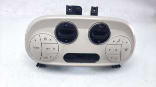 Recambio de mando climatizador para fiat nuova 500 (150) 2007- 1.2 cat referencia OEM IAM 735629318  