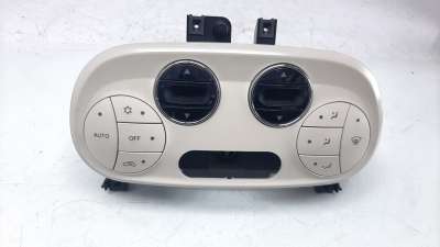 Recambio de mando climatizador para fiat nuova 500 (150) 2007- 1.2 cat referencia OEM IAM 735629318  