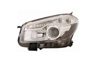 Recambio de faro izquierdo para nissan qashqai (j10) 2007-2014 referencia OEM IAM 26060BR00B 108805104 DS7114904