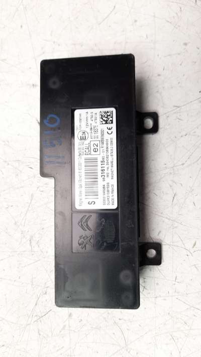 Recambio de modulo electronico para citroën berlingo 2018- 1.5 blue-hdi fap referencia OEM IAM 9831611580  