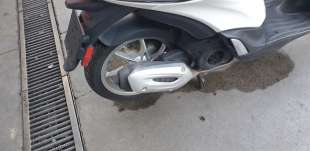 Recambio de silenciador trasero para piaggio (vespa) piaggio liberty 125 iget 2016- referencia OEM IAM 1A0203285  