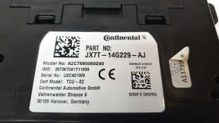 Recambio de modulo electronico para ford focus 2018- 1.0 ecoboost cat referencia OEM IAM JX7T14G229AJ A2C7680060200  2