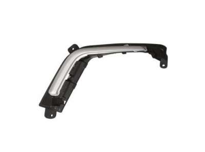 Recambio de moldura paragolpe delantera izquierda para peugeot 308 2007-2013 referencia OEM IAM 1607809580 107173820 PG4261234