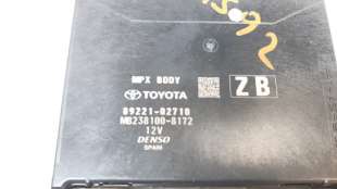 Recambio de modulo electronico para toyota corolla (e21) 2019- referencia OEM IAM 8922102710   2