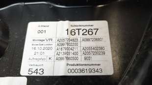 Recambio de elevalunas delantero derecho para mercedes-benz clase c (w205) lim. 2013- c 200 (205.077) referencia OEM IAM A205720 2