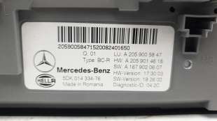 Recambio de modulo electronico para mercedes-benz clase c (w205) lim. 2013- c 200 (205.077) referencia OEM IAM A2059005847 5DK01 2