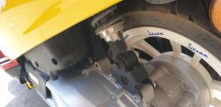 Recambio de amortiguador trasero para piaggio (vespa) vespa primavera 125 i-get 2016- referencia OEM IAM 1C003149  