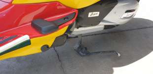 Recambio de caballete central para piaggio (vespa) vespa primavera 125 i-get 2016- referencia OEM IAM 1C004090  