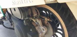 Recambio de amortiguador trasero izquierdo para mash storia 2014- ht125t-24 referencia OEM IAM 63000EGB00125  