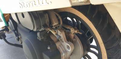 Recambio de amortiguador trasero izquierdo para mash storia 2014- ht125t-24 referencia OEM IAM 63000EGB00125  