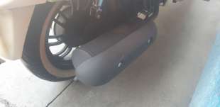 Recambio de silenciador trasero para mash storia 2014- ht125t-24 referencia OEM IAM 47000EGB0050  