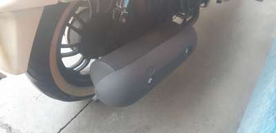 Recambio de silenciador trasero para mash storia 2014- ht125t-24 referencia OEM IAM 47000EGB0050  