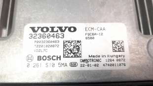 Recambio de centralita motor uce para volvo xc 40 2017- essential 2wd referencia OEM IAM 32360463 0261S105MA  2