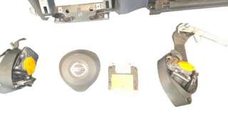 Recambio de kit airbag para nissan qashqai (j11) 2013- tekna referencia OEM IAM 682004EH1B  