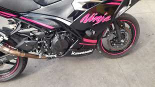 Recambio de colector escape para kawasaki ninja 400 2017- referencia OEM IAM 391780315   2
