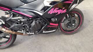 Recambio de colector escape para kawasaki ninja 400 2017- referencia OEM IAM 391780315  