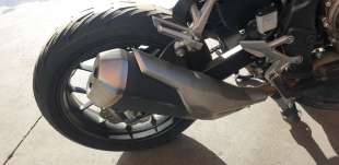 Recambio de silenciador trasero para honda cb 500f 2016- cb 500 f referencia OEM IAM 18310MKPJ40  