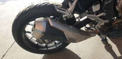 Recambio de silenciador trasero para honda cb 500f 2016- cb 500 f referencia OEM IAM 18310MKPJ40  