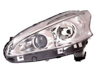 Recambio de faro izquierdo para peugeot 208 2012-2019 referencia OEM IAM 1609697180 10117420004 PG3264906