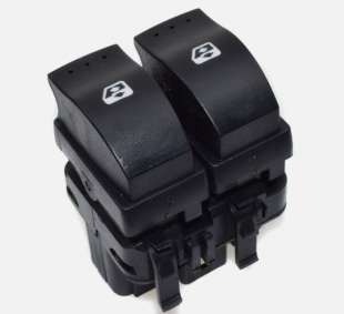 Recambio de mando elevalunas delantero izquierdo para renault megane ii berlina 5p 2002-2009 referencia OEM IAM 8200148814 IAF11