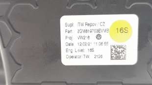 Recambio de rejilla aireadora para volkswagen t-cross 2016- 1.0 tsi referencia OEM IAM 2GM819703EVMB   2