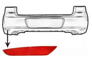 Recambio de piloto trasero izquierdo paragolpes para volkswagen golf vi (5k1) 2008-2012 referencia OEM IAM 5K0945105G 103F234613