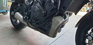 Recambio de tubo escape completo para yamaha mt -07 2021- referencia OEM IAM BAT1471000  