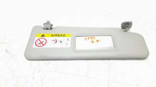Recambio de parasol derecho para dacia duster 2010-2018 ambiance 4x2 referencia OEM IAM 964005900R  