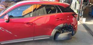 Recambio de puerta trasera izquierda para mazda cx-3 2015-2018 100 aniversario referencia OEM IAM DKY07302XC  